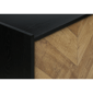 Monarch Specialties 72in. Black TV Stand with 2 Wood-Look Doors - image 8