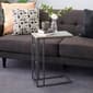 9th & Pike® Grey Metal and Wood Contemporary Accent Table - image 9