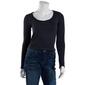 Juniors Social Revival Washed Seamless & Ribbed Top - image 1