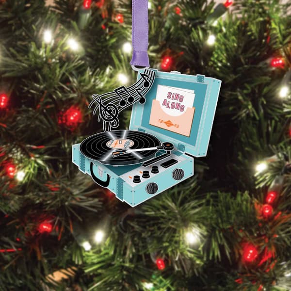 Beacon Design''s Vintage Record Player Ornament