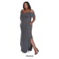 Plus Size White Mark Cold Shoulder Scoop Neck Maxi Dress - image 2