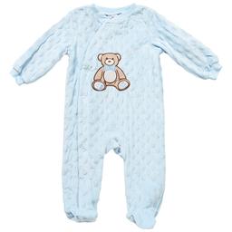 Baby Boy (3-9M) Little Beginnings Teddy Bear Popcorn Sleeper