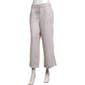 Womens Per Se Drawstring Waist Wide Leg Stripe Pants - image 1
