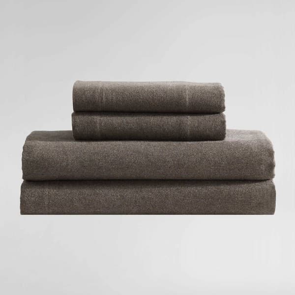 Calvin Klein Melange Flannel Sheet Set - image 