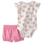 Baby Girl (3-24M) Carter''s(R) Floral Bodysuit & Short Set - image 1