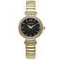 Womens Ellen Tracy Gold-Tone Black Dial Watch - ET5466GD - image 1