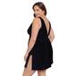 Plus Size Longitude Goddess Flyaway One Piece Swim Dress - image 2