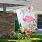 Northlight Seasonal Tropical Flamingo Spring House Flag - image 3