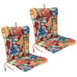 Jordan Manufacturing Set of 2 Colsen Berry Dining Chair Cushions - image 1