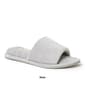 Womens Dearfoams&#174; Microfiber Velour Slide Slippers - image 6