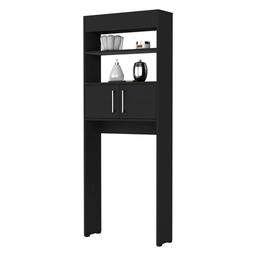 FM FURNITURE Valencia Black Wengue Over The Toilet Cabinet