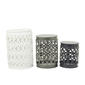 9th & Pike(R) Multi Metal Contemporary Accent Table - Set of 3 - image 1