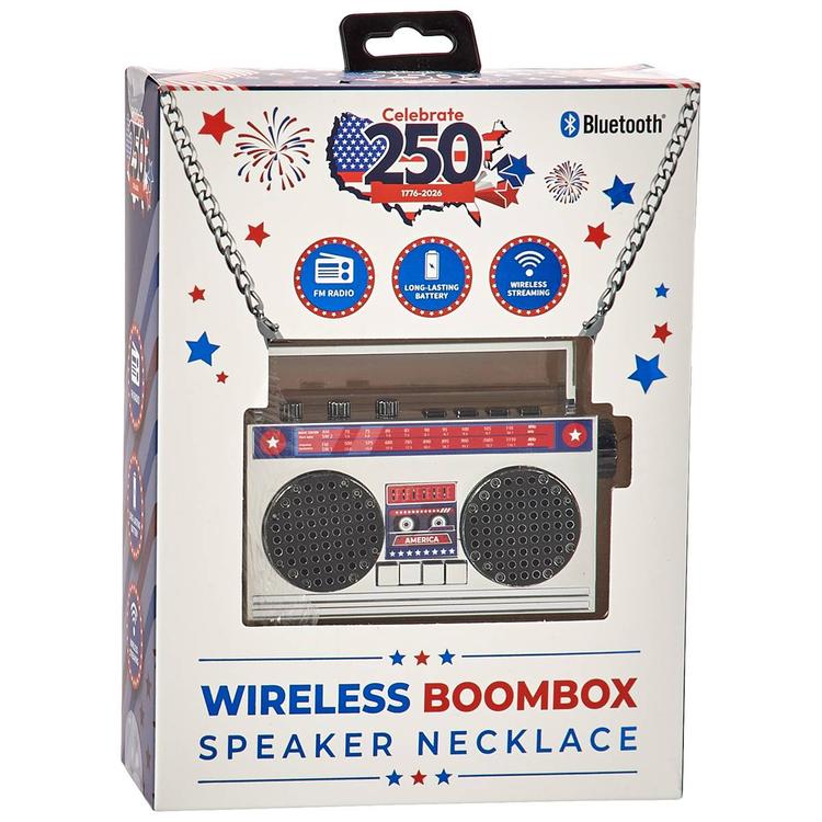 MiGear USA 250 Boombox Necklace