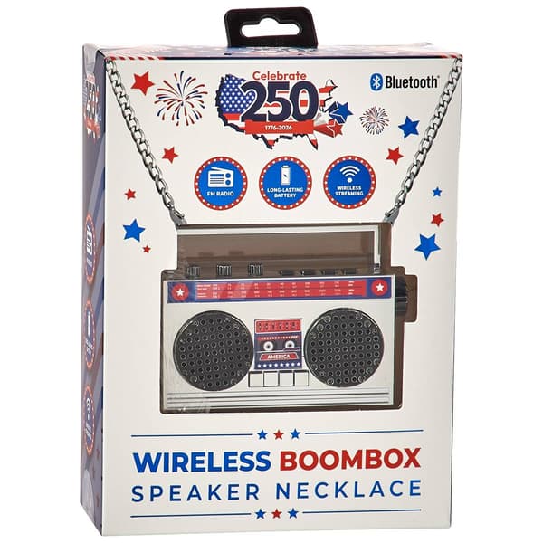 MiGear USA 250 Boombox Necklace