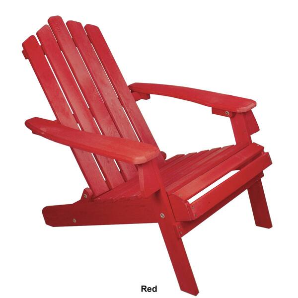 Northlight Seasonal Classic Folding Wooden Adirondack Chair