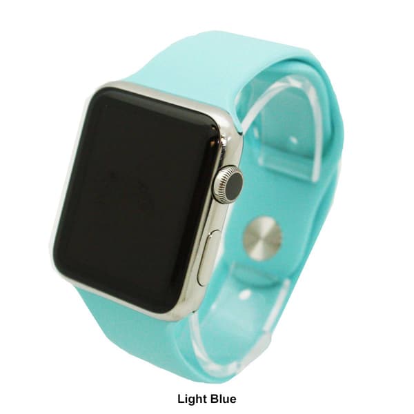 Womens Olivia Pratt&#8482; Solid Silicone Apple Watch Band - 8812