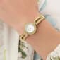 Womens Guess Gold-Tone Silver Dial Analog Watch - GW1016L2 - image 6