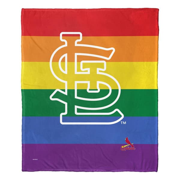Northwest St. Louis Cardinals Pride Series Silk Touch Throw - image 
