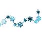 Northlight Seasonal Sky Blue Snowflakes Christmas Garland - image 3