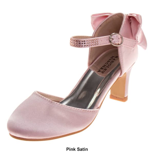 Big Girls Badgley Mischka Ankle Strap Heels