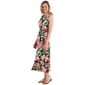 Womens 1. State Sleeveless Floral Three Ring Midi Dress - image 3