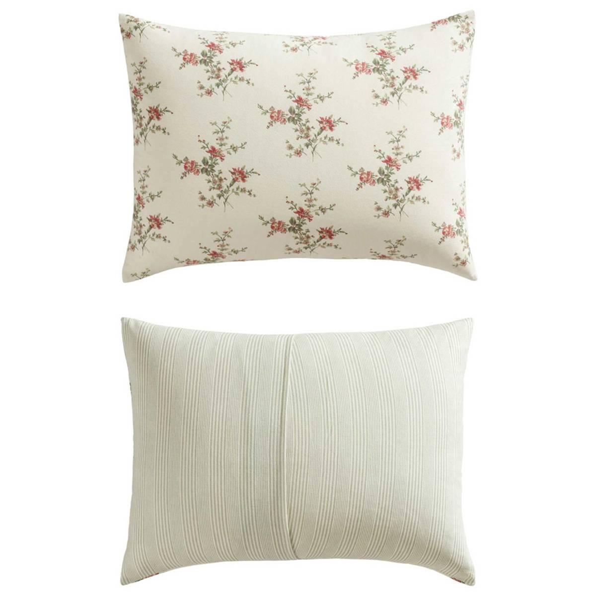 Laura Ashley Jessika Cotton Flannel Comforter Set