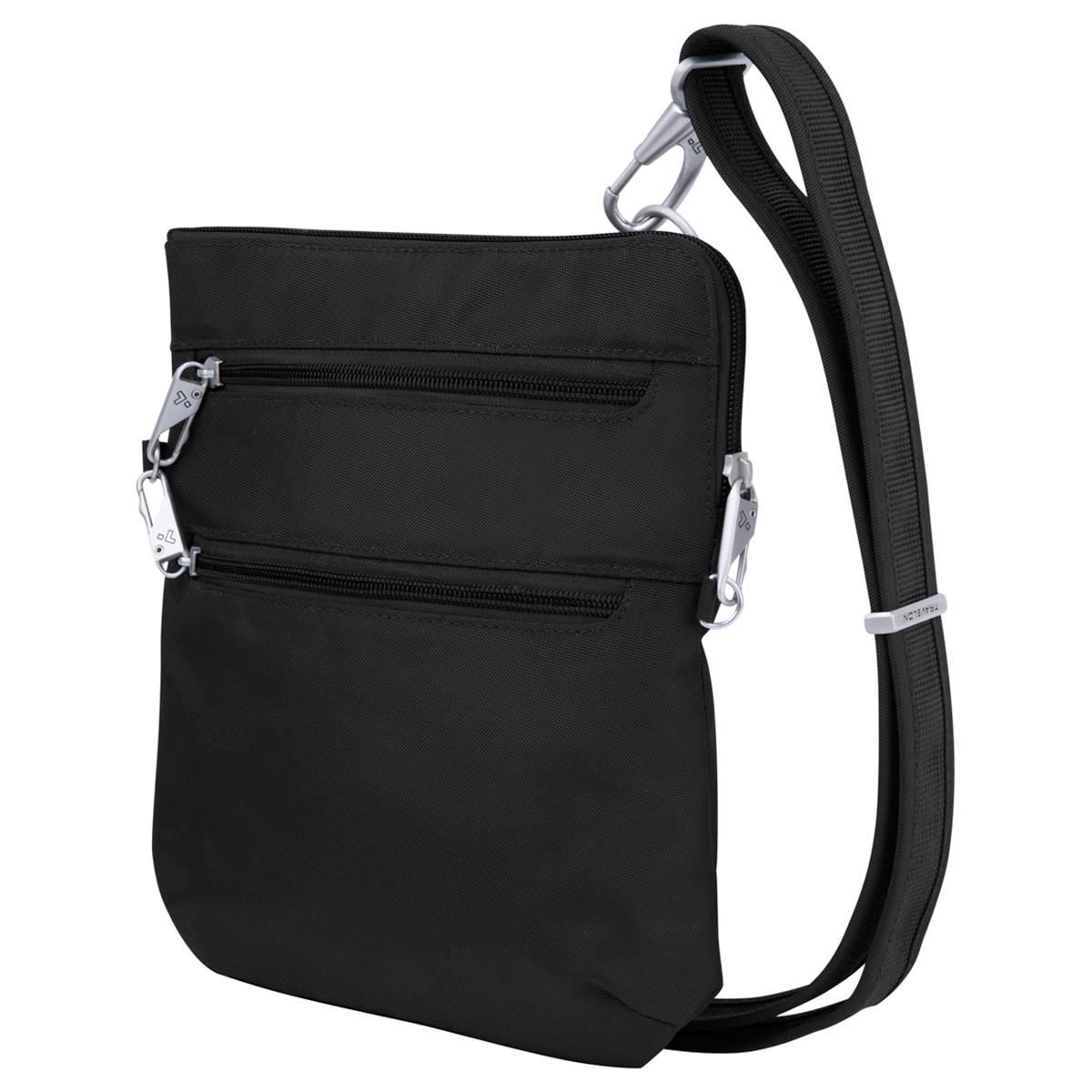 Travelon Anti-Theft Classic Slim Double Zip Crossbody
