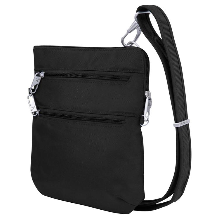 Travelon Anti-Theft Classic Slim Double Zip Crossbody