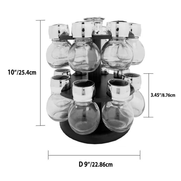 Home Basics 16pc. Revolving Spice Rack