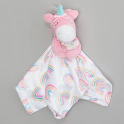 Baby Essentials(R) Rainbow Unicorn Snuggle Buddy