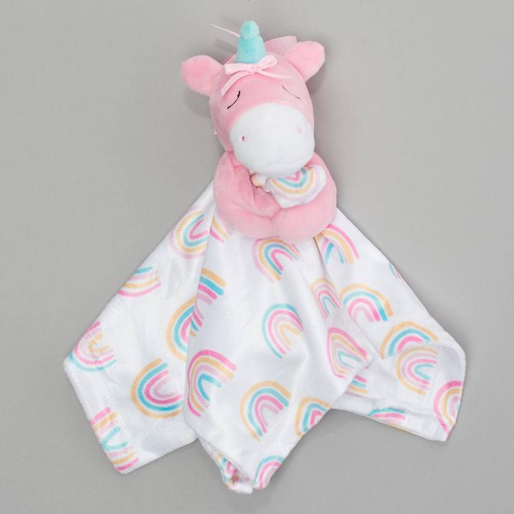 Baby Essentials(R) Rainbow Unicorn Snuggle Buddy