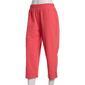Petite Emily Daniels Cotton Sheeting Solid Capri Pants - image 19