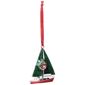 Northlight Sailboat with Holly Life Preserver Christmas Ornament - image 4