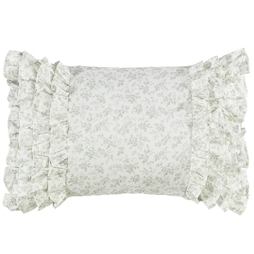 Laura Ashley® Harper Ruffled Breakfast Decorative Pillow - 14x20