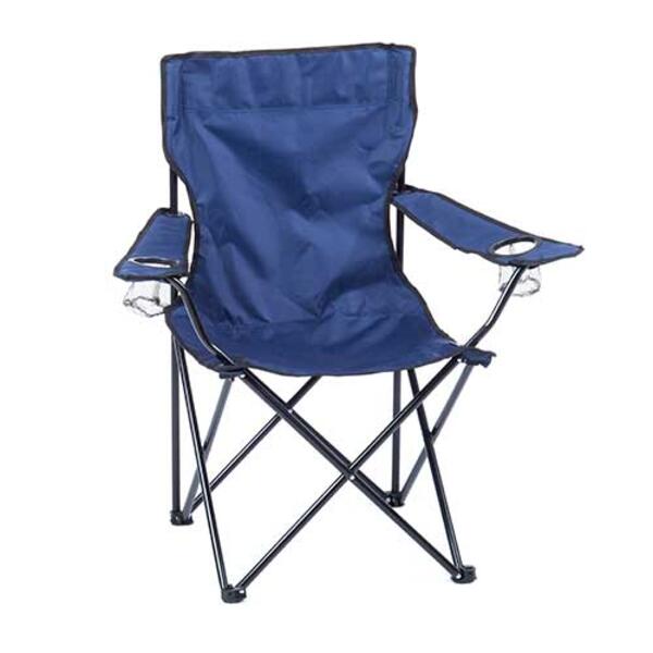 Upgraded Deluxe Folding Quad Chair-Blue - image 