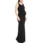 Womens Glow & Grow&#40;R&#41; Sleeveless Solid Maternity Maxi Dress - image 1