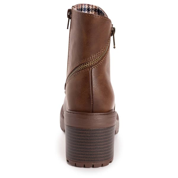 Womens MUK LUKS&#174; Lucy Lucia Memory Foam Ankle Boots