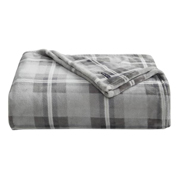 Nautica Lewes Ultra Soft Plush Plush-Fleece Blanket - image 