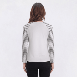 Womens Project Long Sleeve Skiing Penguins Tee