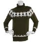 Petite Retrology Christmas Tree Fair Isle Turtleneck Sweater - image 1