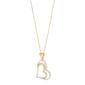 Gold Classics&#8482; 10kt. Yellow Gold Double Heart Designed Pendant - image 2