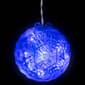 Northlight Seasonal Blue LED Hanging Crystal Sphere Décor - image 2