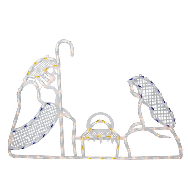 Northlight Seasonal 30in. Nativity Christmas Window Silhouette