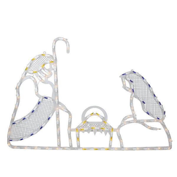 Northlight Seasonal 30in. Nativity Christmas Window Silhouette - image 