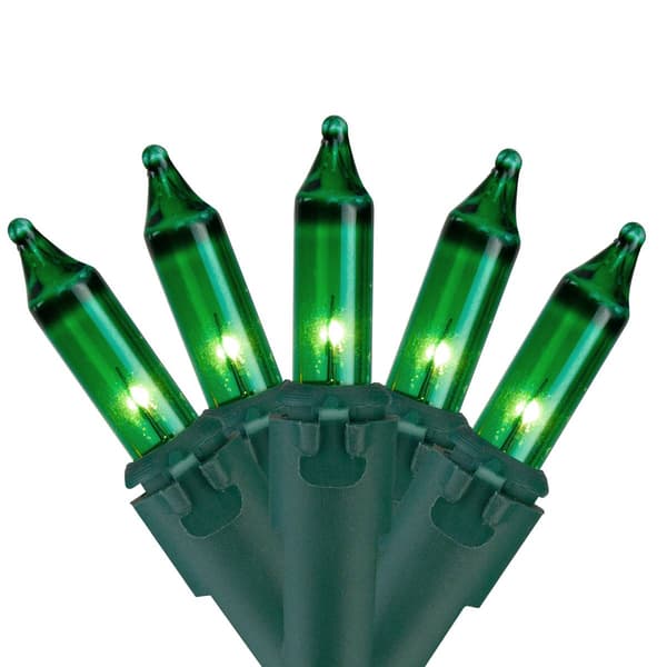 Northlight Seasonal 10ft. Green Christmas Lights - Green Wire