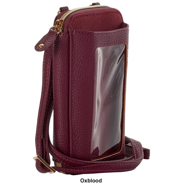 Womens Buxton Everywhere Wallet On A String Crossbody
