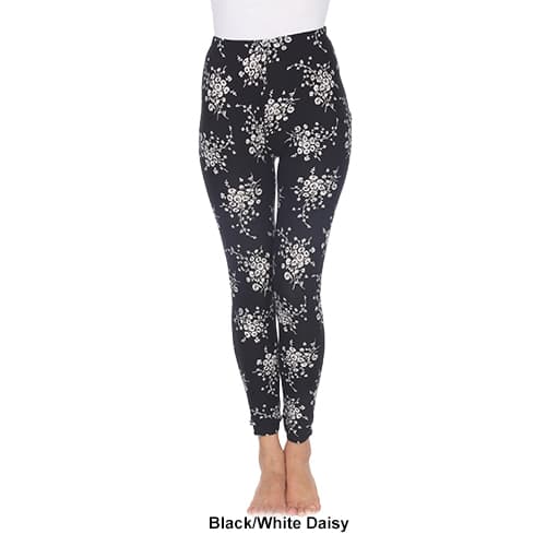 Womens White Mark Paisley Floral Leggings