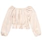 Girls (7-16) Speechless(R) Long Sleeve Cinched Solid Top - image 1