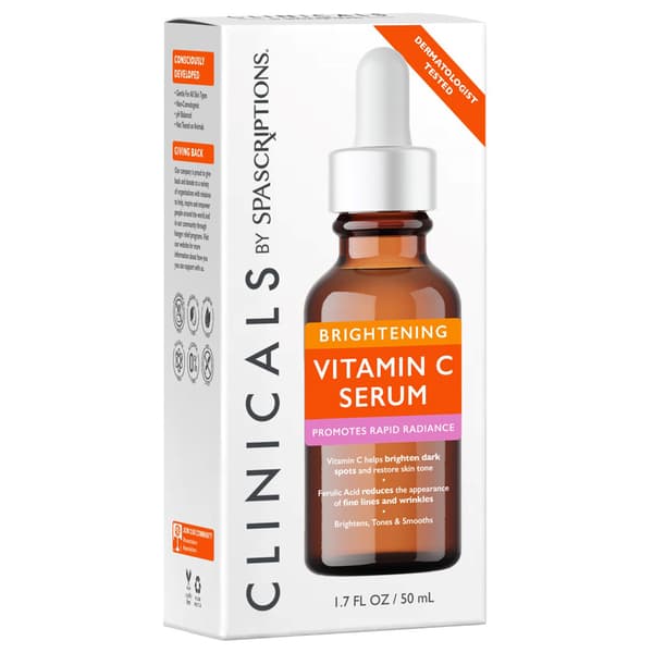 Clinicals by SpaScriptions Brightening Vitamin C Facial Serum - image 
