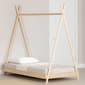 South Shore Sweedi Natural Wood Twin Bed - image 2